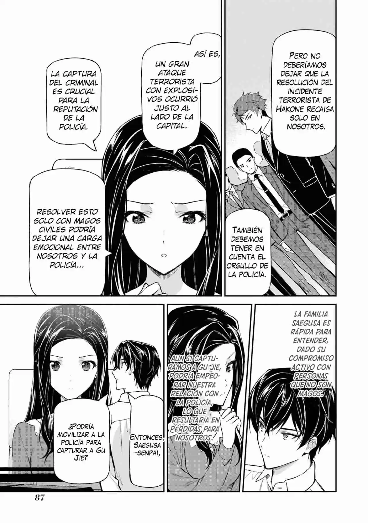 Mahouka Koukou No Rettousei - Tsuioku Hen - Capítulo 42 - Página 28 - LectorTMOo