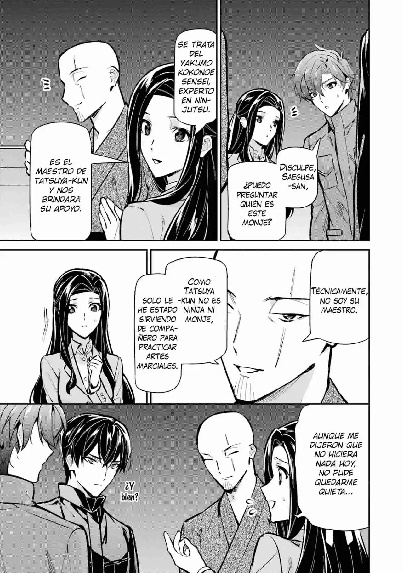 Mahouka Koukou No Rettousei - Steeplechase-hen - Capítulo 49 - Página 4 - LectorTMOo