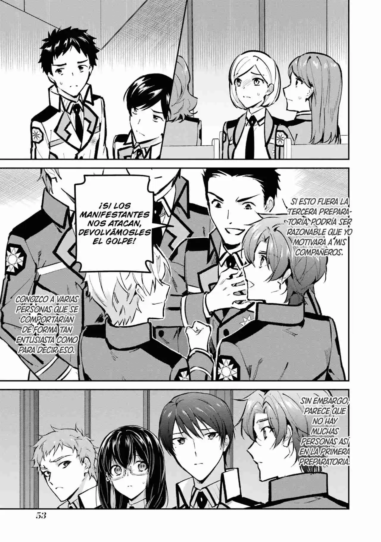 Mahouka Koukou No Rettousei - Steeplechase-hen - Capítulo 56 - Página 4 - LectorTMOo