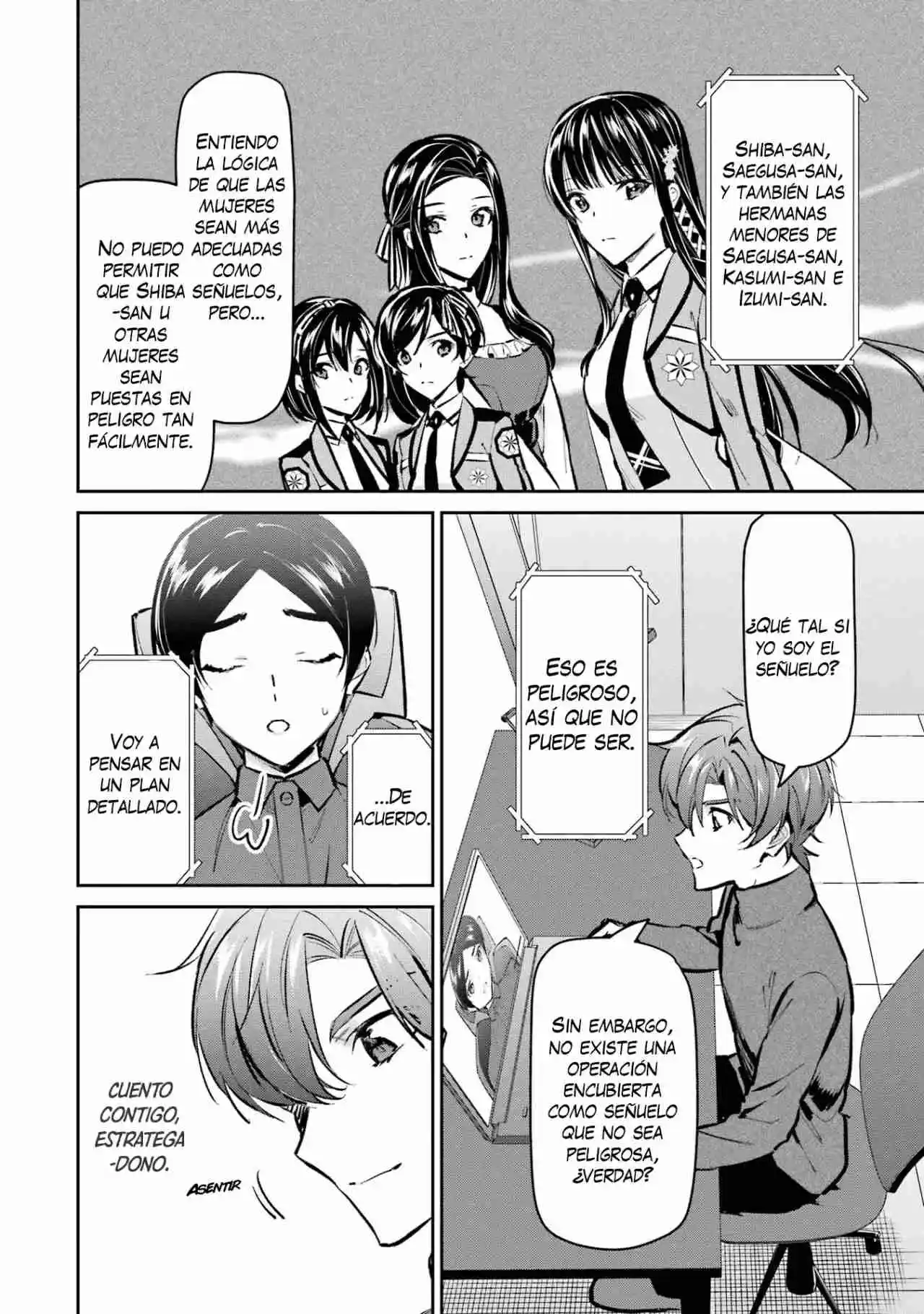 Mahouka Koukou No Rettousei - Steeplechase-hen - Capítulo 56 - Página 15 - LectorTMOo