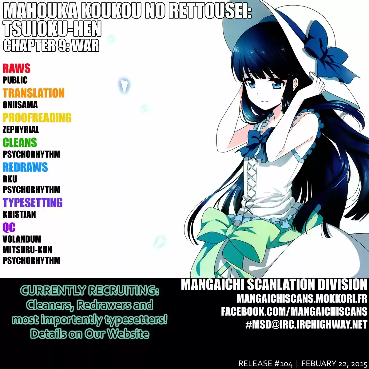 Mahouka Koukou No Rettousei - Tsuioku Hen - Capítulo 0.9 - Página 2 - LectorTMOo