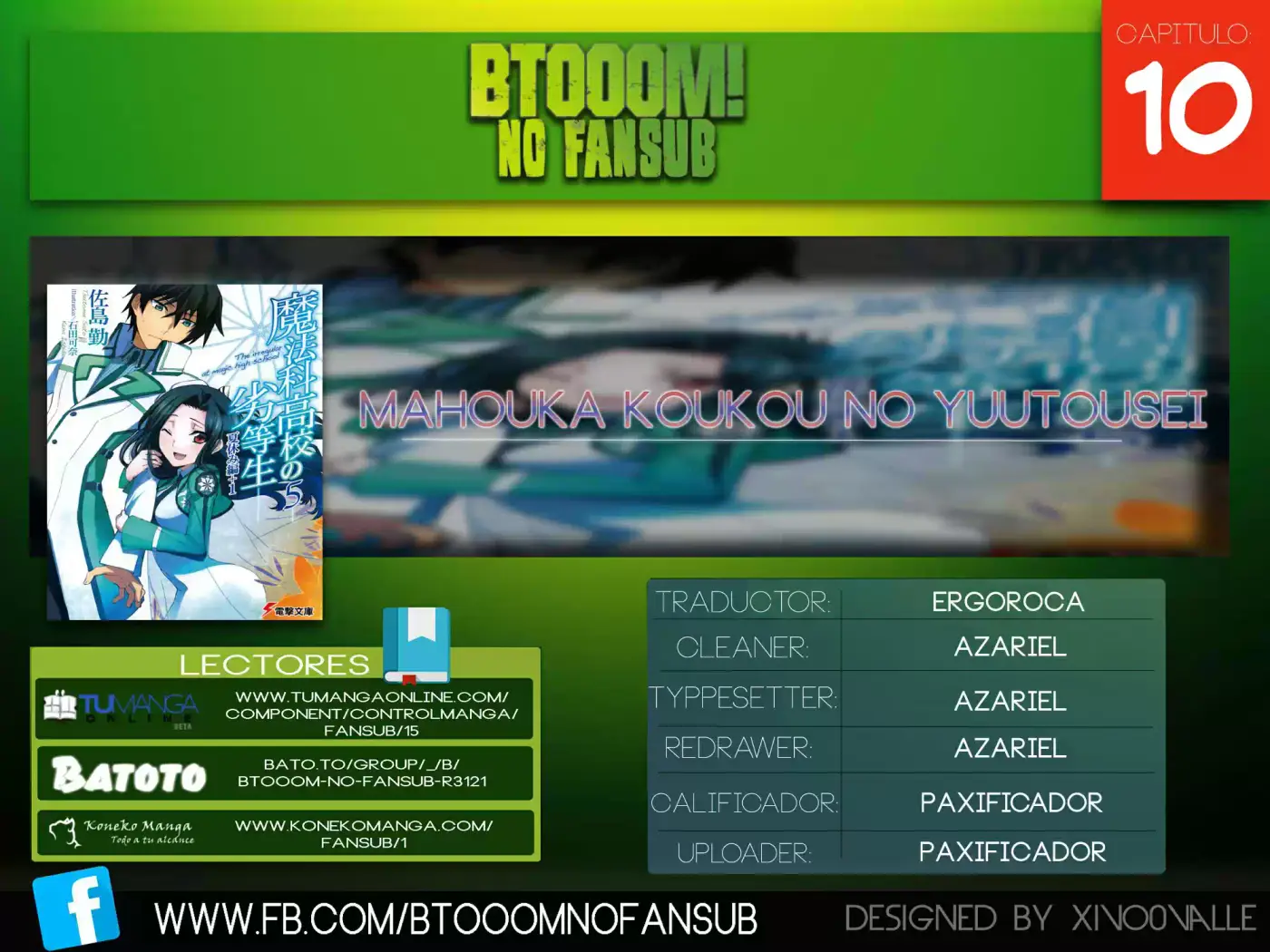 Mahouka Koukou No Yuutousei - Capítulo 10 - Página 1 - LectorTMOo