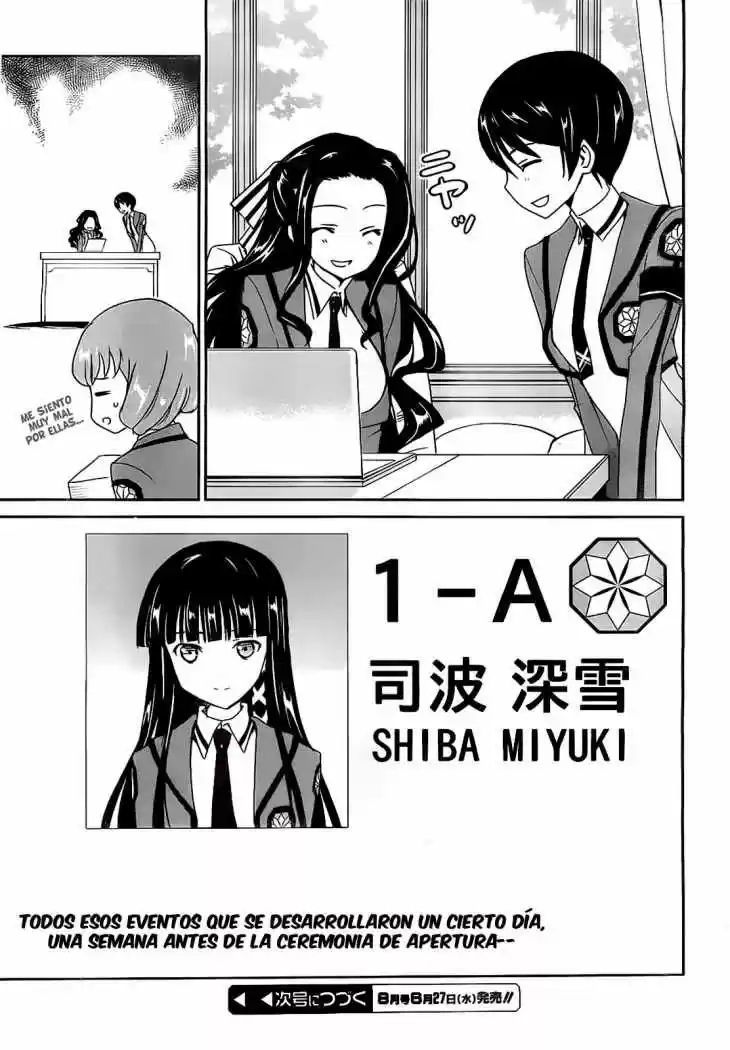 Mahouka Koukou No Yuutousei - Capítulo 2 - Página 37 - LectorTMOo