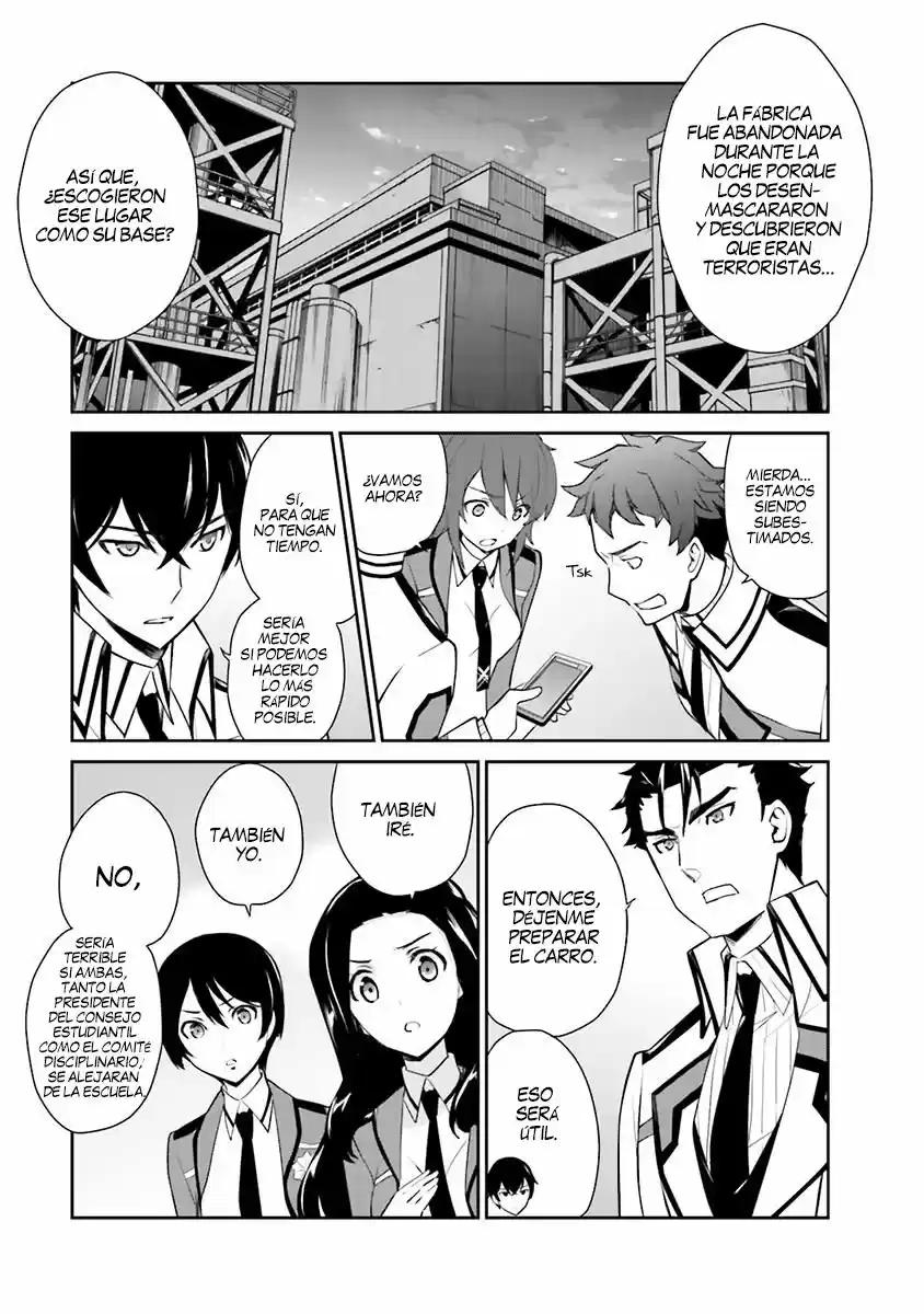 Mahouka Koukou No Yuutousei capítulo 21 página 4