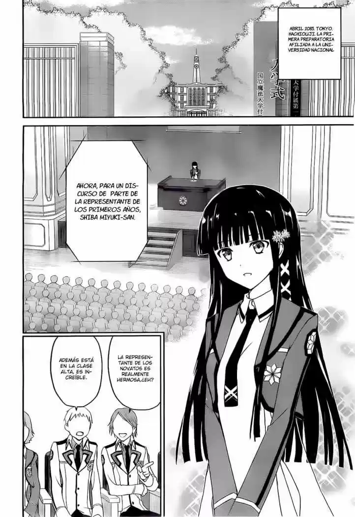 Mahouka Koukou No Yuutousei - Capítulo 3 - Página 4 - LectorTMOo