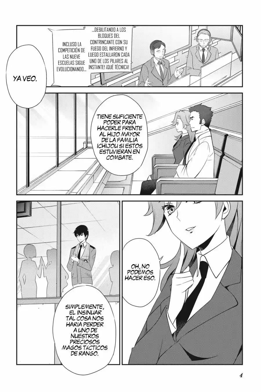 Mahouka Koukou No Yuutousei - Capítulo 36 - Página 4 - LectorTMOo