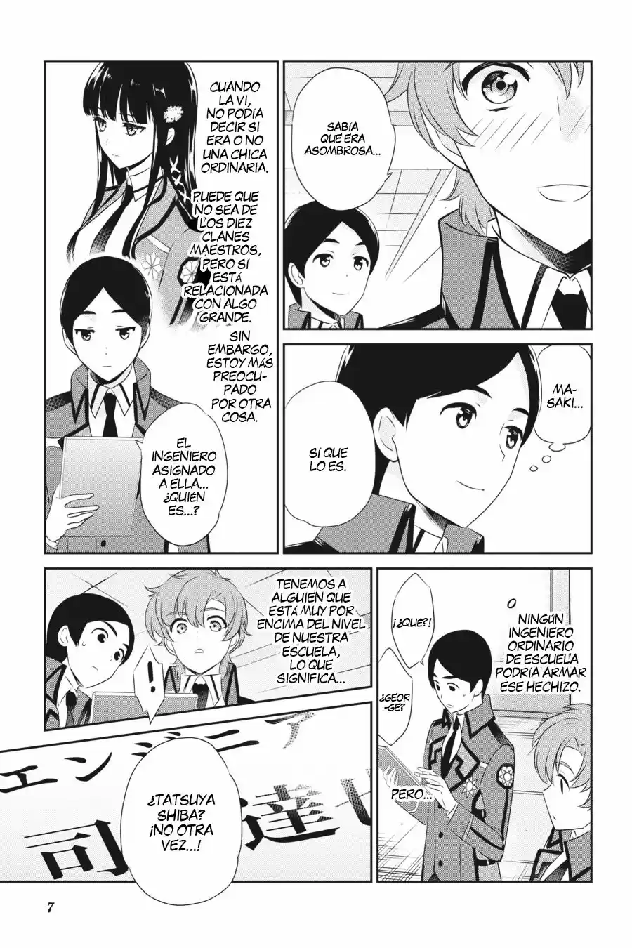 Mahouka Koukou No Yuutousei - Capítulo 36 - Página 7 - LectorTMOo