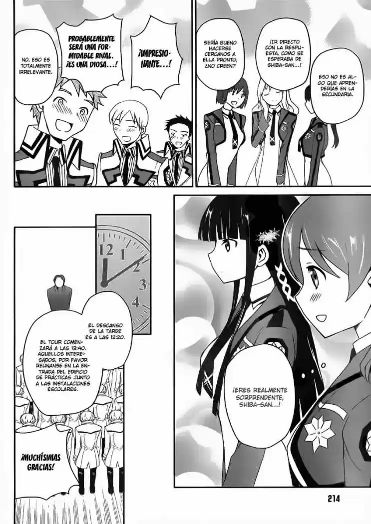 Mahouka Koukou No Yuutousei - Capítulo 4 - Página 24 - LectorTMOo