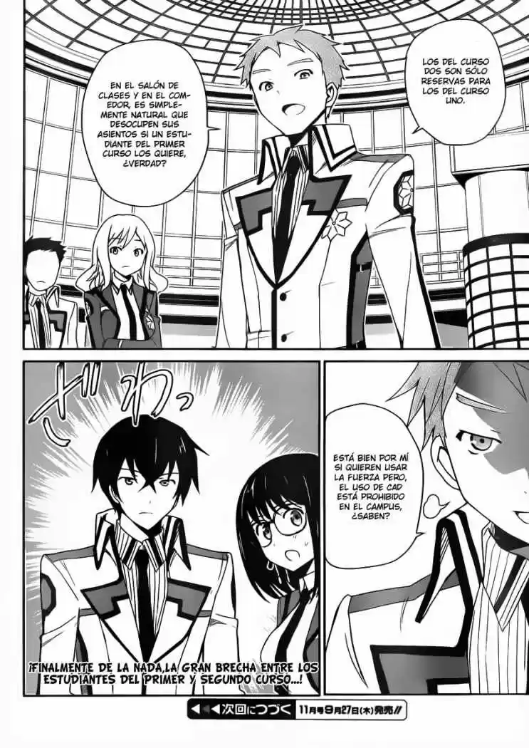 Mahouka Koukou No Yuutousei - Capítulo 4 - Página 28 - LectorTMOo