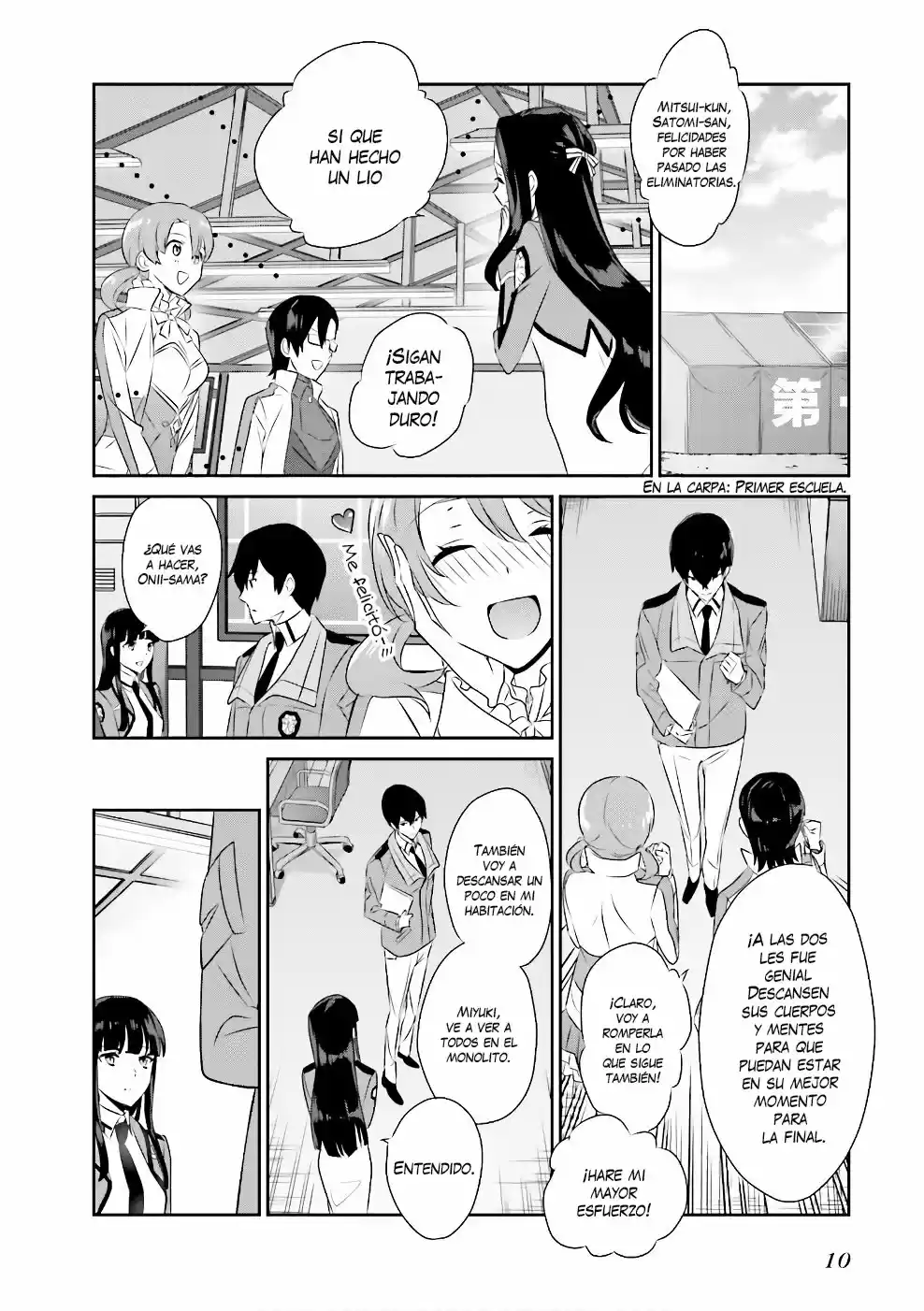 Mahouka Koukou No Yuutousei - Capítulo 51 - Página 11 - LectorTMOo