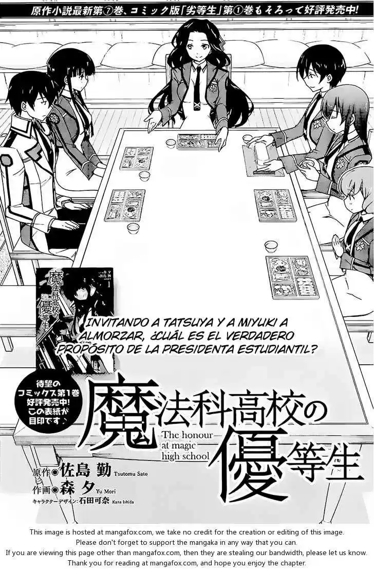 Mahouka Koukou No Yuutousei - Capítulo 6 - Página 4 - LectorTMOo