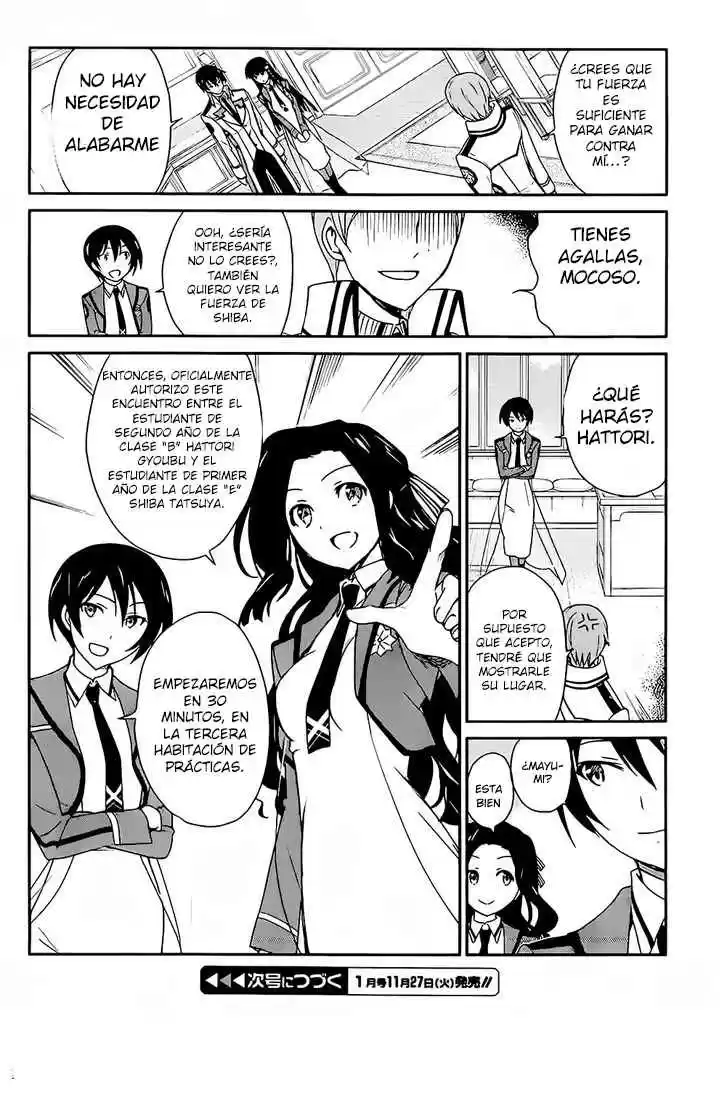 Mahouka Koukou No Yuutousei - Capítulo 6 - Página 17 - LectorTMOo