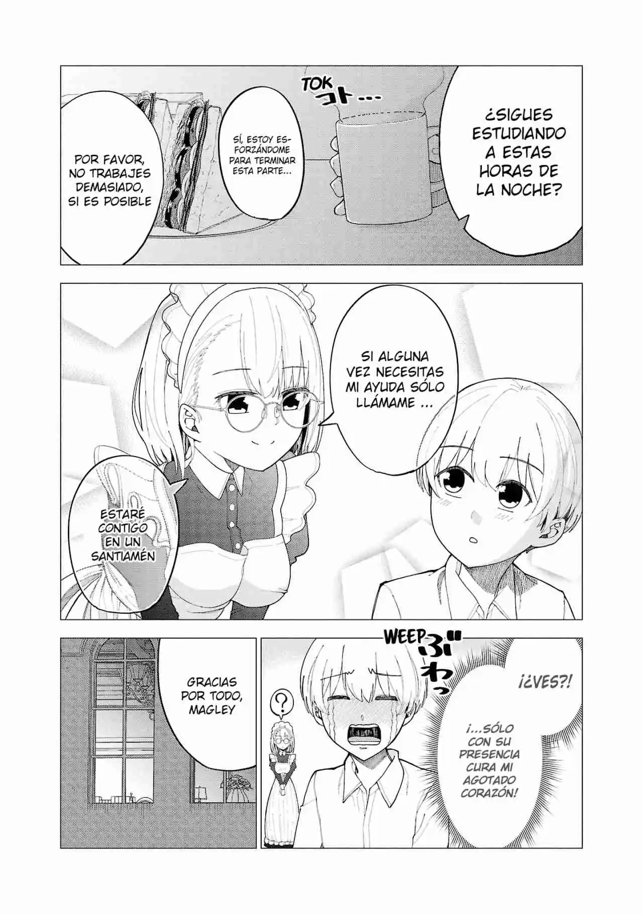 Maid-san Wa Kyuuketsuki - Capítulo 1 - Página 9 - LectorTMOo
