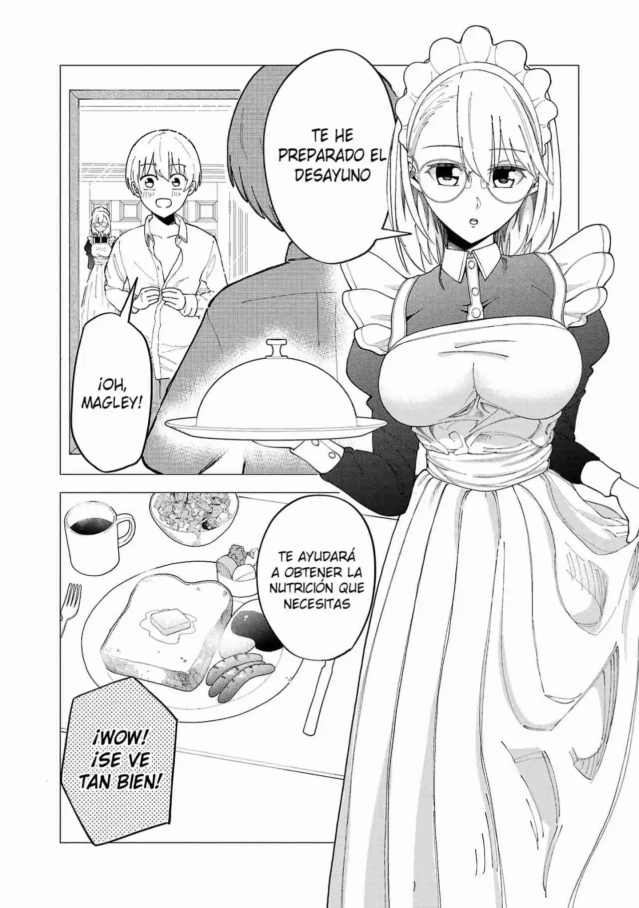 Maid-san Wa Kyuuketsuki - Capítulo 2 - Página 3 - LectorTMOo