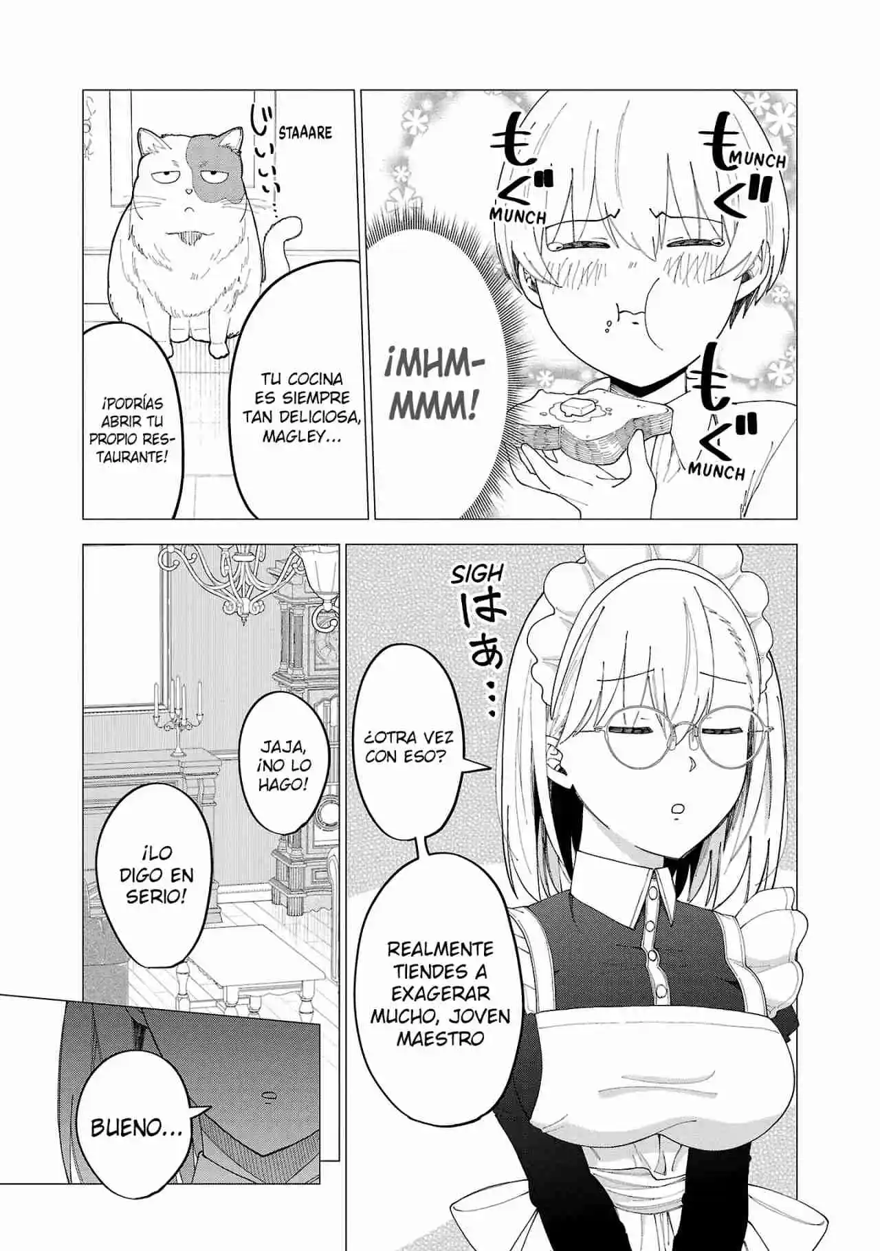 Maid-san Wa Kyuuketsuki - Capítulo 2 - Página 4 - LectorTMOo
