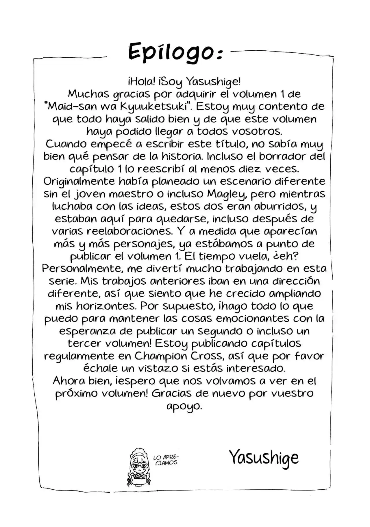Maid-san Wa Kyuuketsuki - Capítulo 8.50 - Página 7 - LectorTMOo