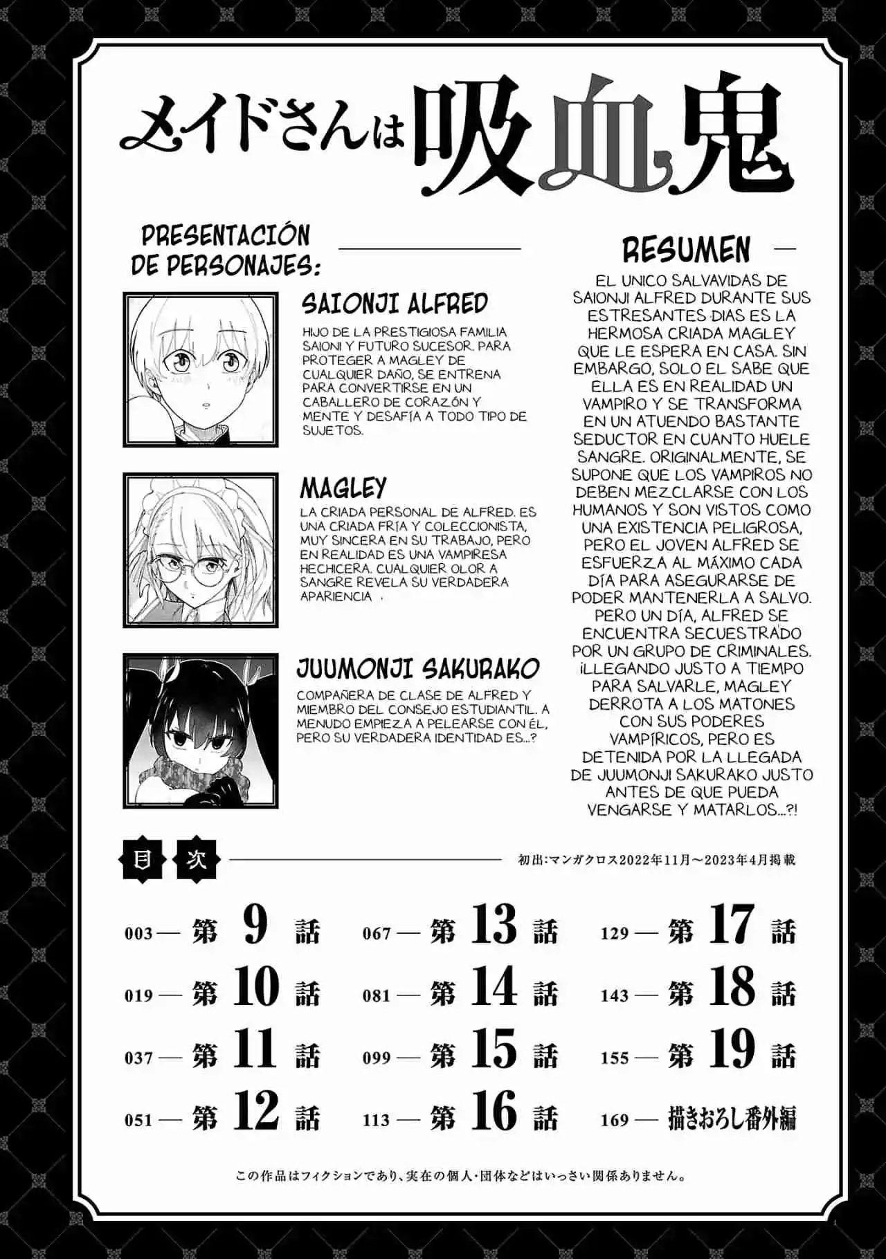 Maid-san Wa Kyuuketsuki - Capítulo 9 - Página 3 - LectorTMOo