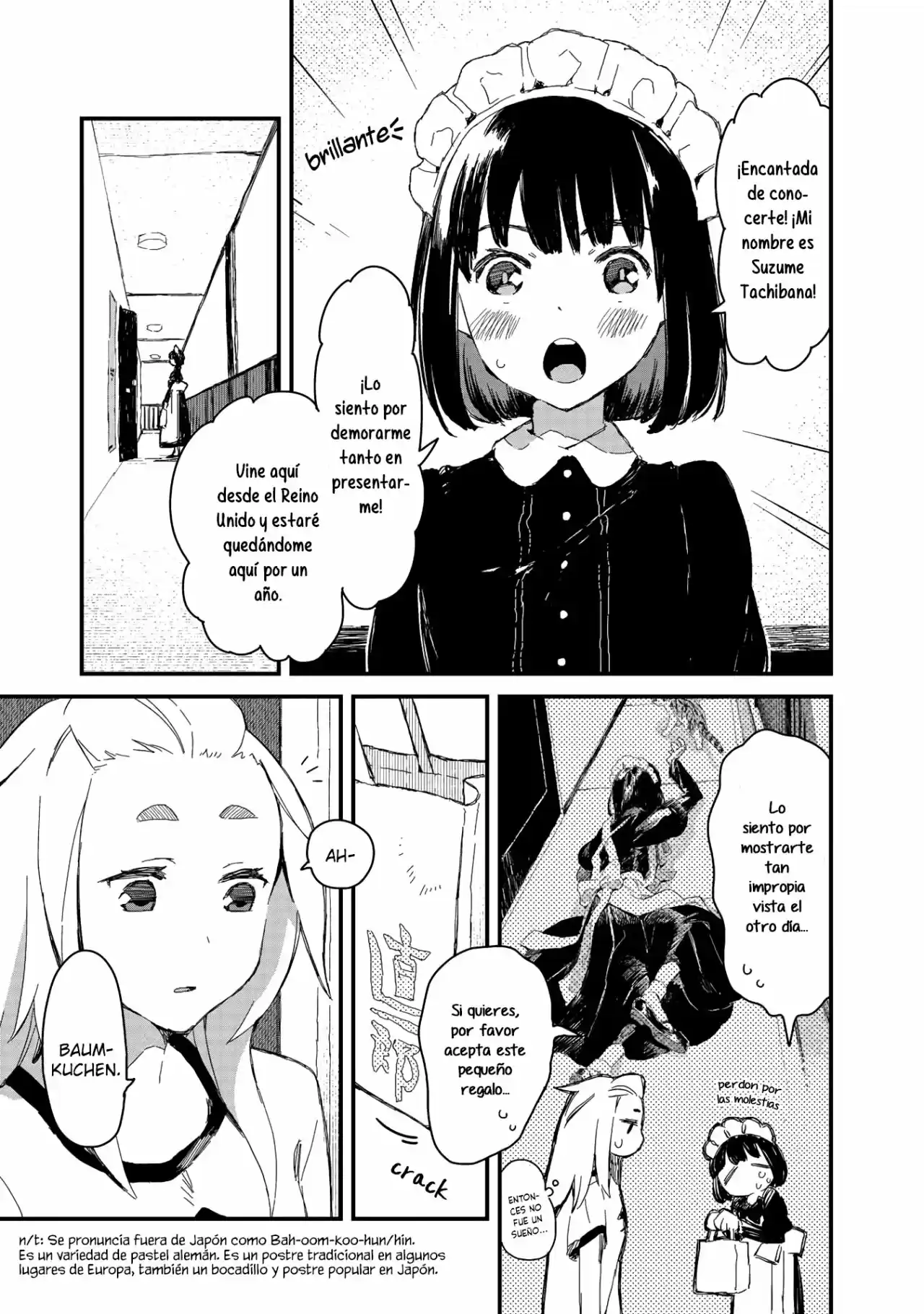 Maid-san Wa Taberu Dake - Capítulo 6 - Página 4 - LectorTMOo