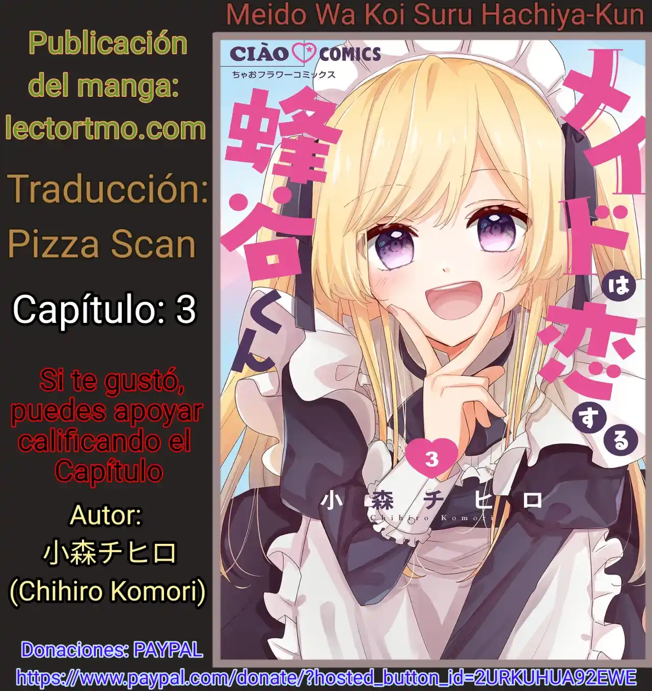 Maid Wa Koi Suru Hachiya-Kun - Capítulo 3 - Página 1 - LectorTMOo