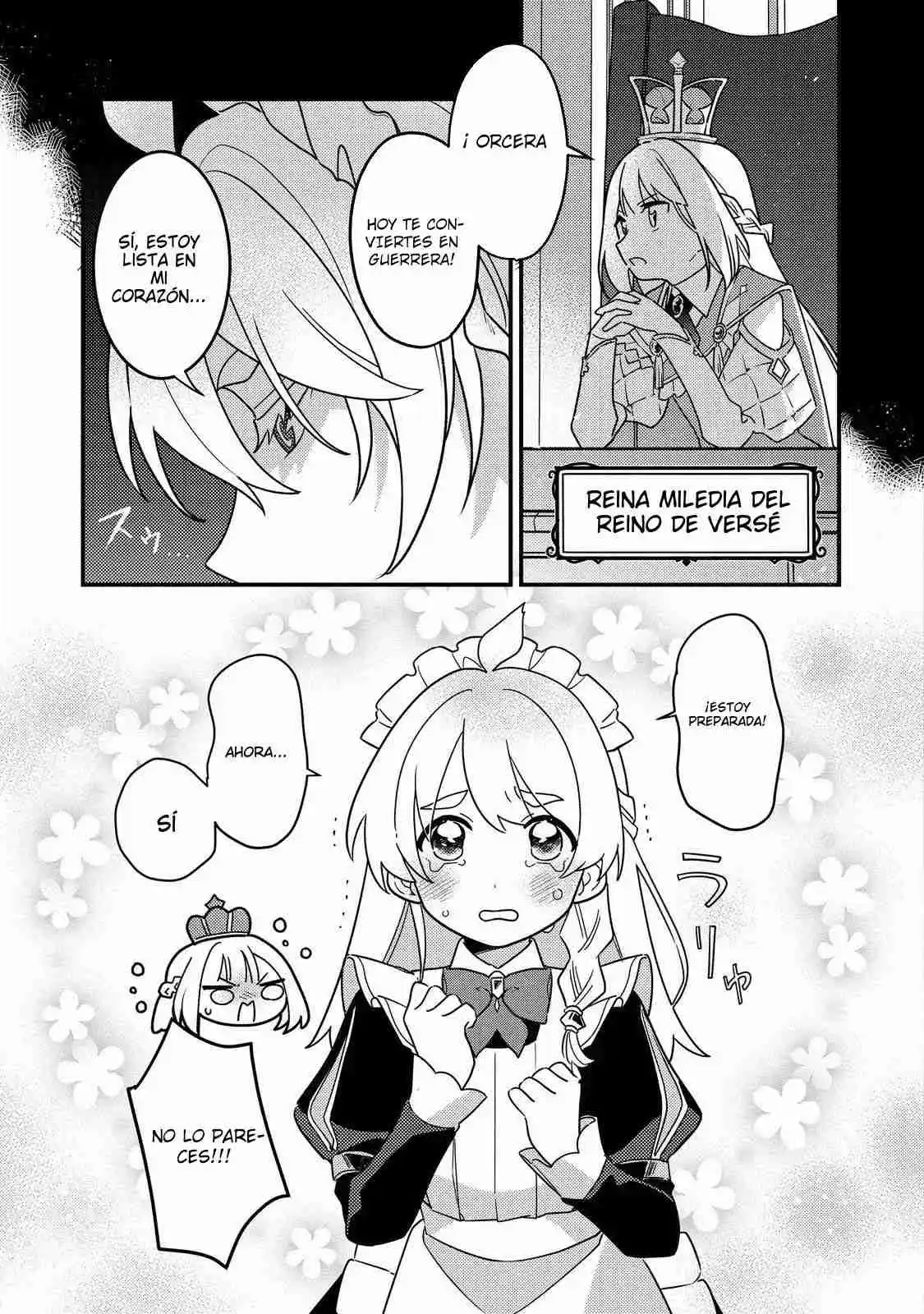 MAIDES MAID, JIGOKU NO SENJO NI TENSO SARERU. KOYU NO GOMI SHUSHU MAHO DE, SAIJAKU CLASS NO MAMA JINRUI SAIKYO NI. MAID ATTACKS IN DESTINY capítulo 1 página 7