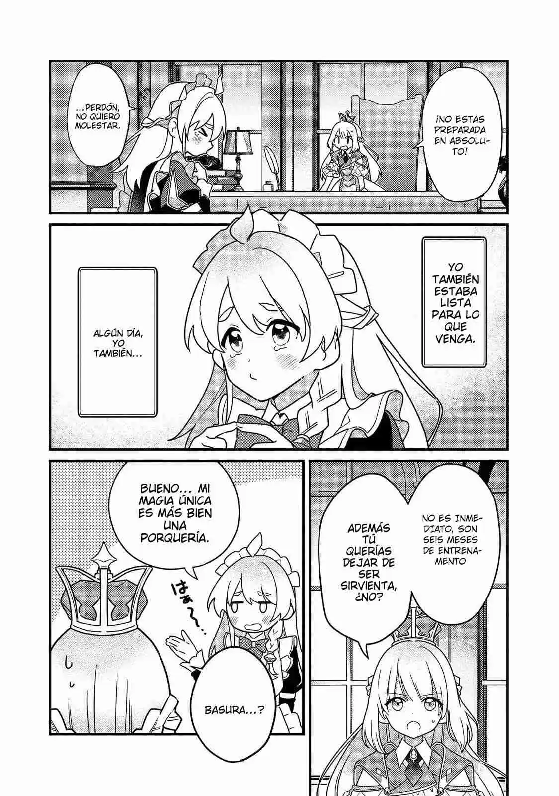 MAIDES MAID, JIGOKU NO SENJO NI TENSO SARERU. KOYU NO GOMI SHUSHU MAHO DE, SAIJAKU CLASS NO MAMA JINRUI SAIKYO NI. MAID ATTACKS IN DESTINY capítulo 1 página 8