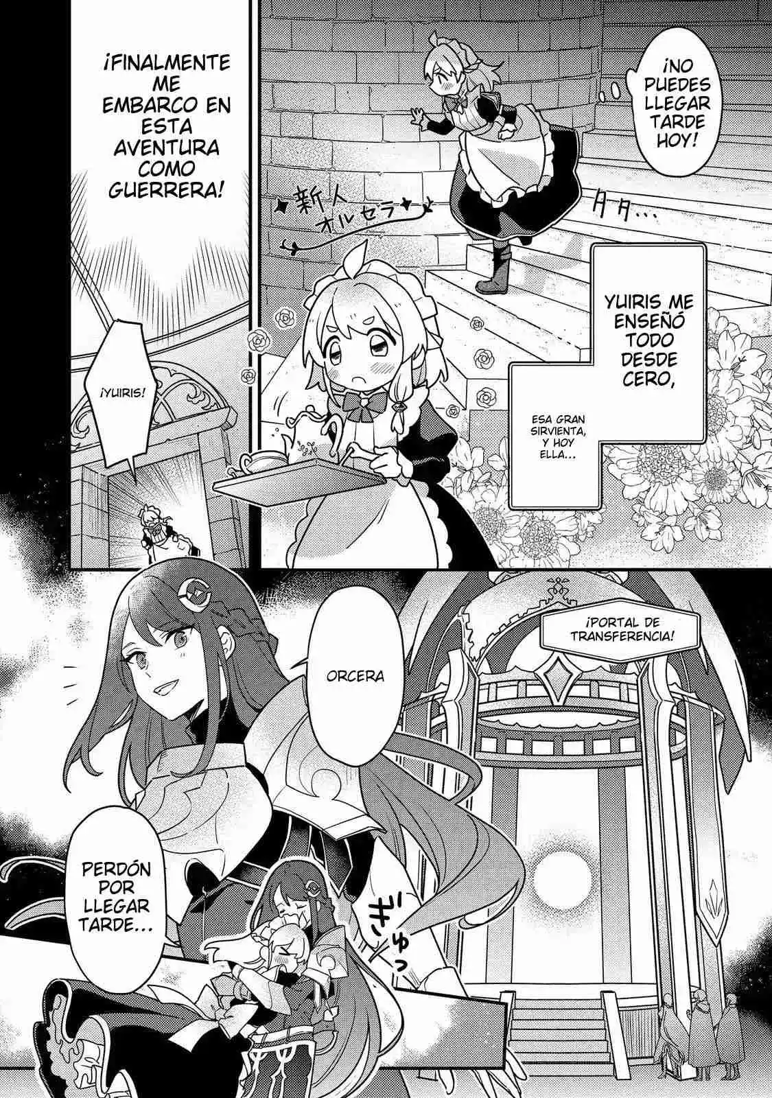 MAIDES MAID, JIGOKU NO SENJO NI TENSO SARERU. KOYU NO GOMI SHUSHU MAHO DE, SAIJAKU CLASS NO MAMA JINRUI SAIKYO NI. MAID ATTACKS IN DESTINY capítulo 1 página 11