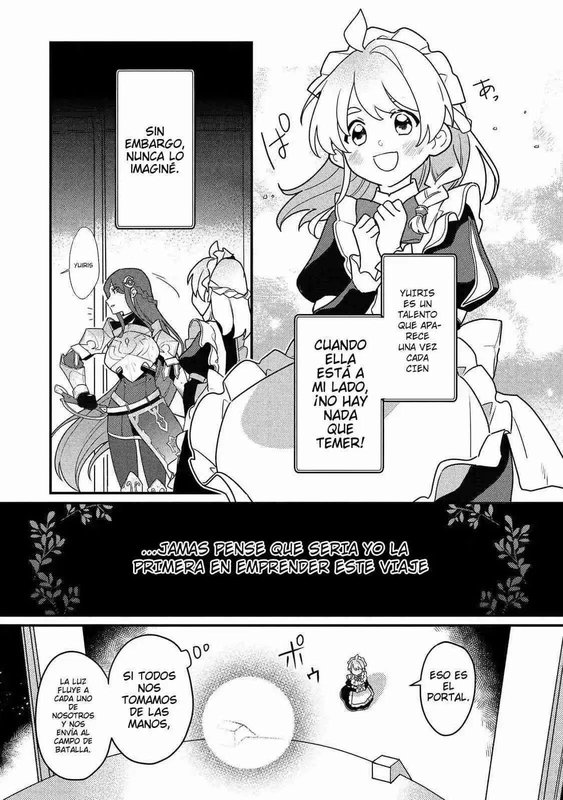 MAIDES MAID, JIGOKU NO SENJO NI TENSO SARERU. KOYU NO GOMI SHUSHU MAHO DE, SAIJAKU CLASS NO MAMA JINRUI SAIKYO NI. MAID ATTACKS IN DESTINY capítulo 1 página 13