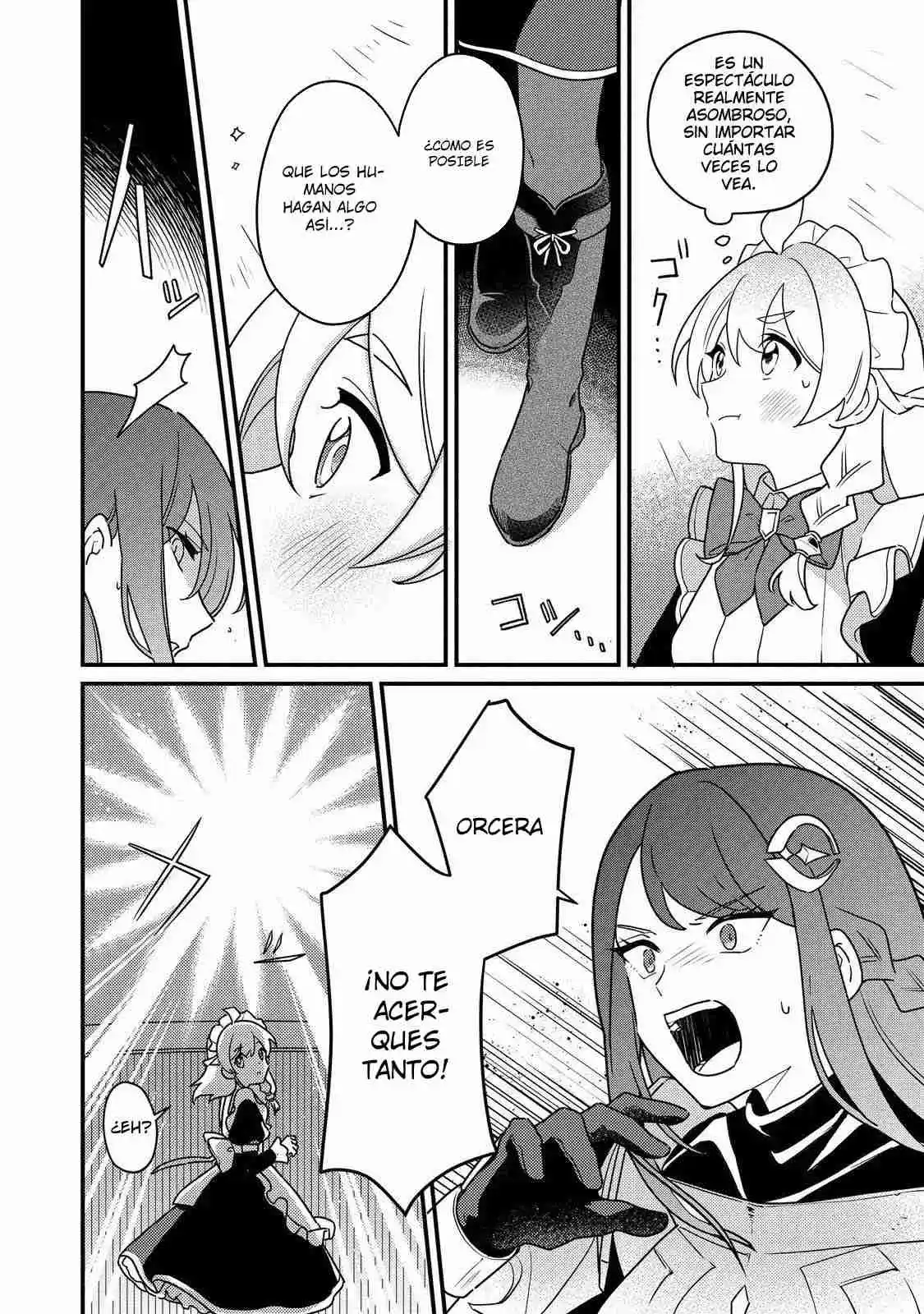 MAIDES MAID, JIGOKU NO SENJO NI TENSO SARERU. KOYU NO GOMI SHUSHU MAHO DE, SAIJAKU CLASS NO MAMA JINRUI SAIKYO NI. MAID ATTACKS IN DESTINY capítulo 1 página 14