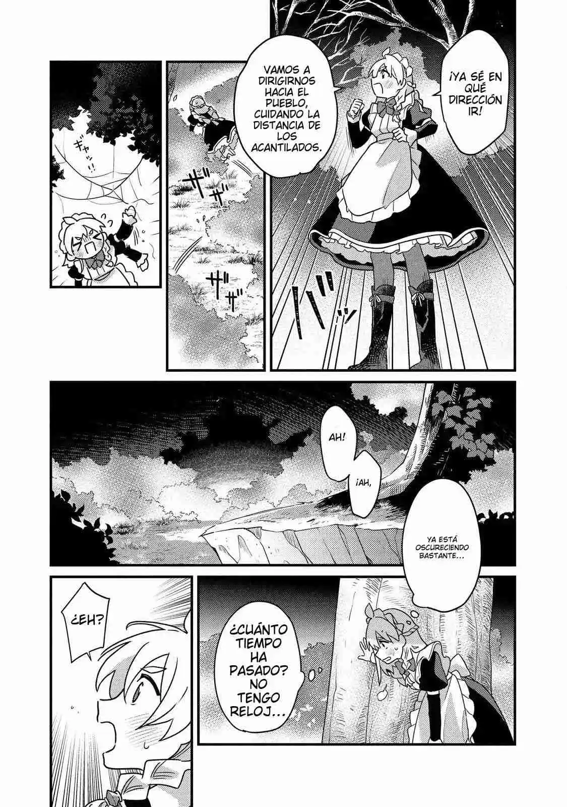 MAIDES MAID, JIGOKU NO SENJO NI TENSO SARERU. KOYU NO GOMI SHUSHU MAHO DE, SAIJAKU CLASS NO MAMA JINRUI SAIKYO NI. MAID ATTACKS IN DESTINY capítulo 1 página 23