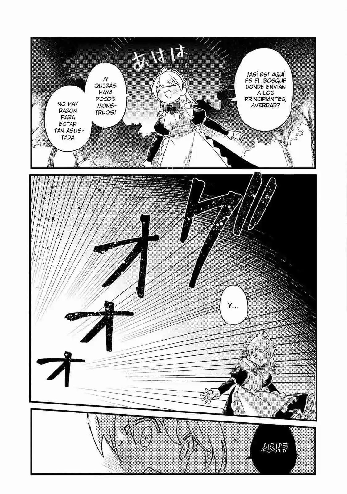 MAIDES MAID, JIGOKU NO SENJO NI TENSO SARERU. KOYU NO GOMI SHUSHU MAHO DE, SAIJAKU CLASS NO MAMA JINRUI SAIKYO NI. MAID ATTACKS IN DESTINY capítulo 1 página 25