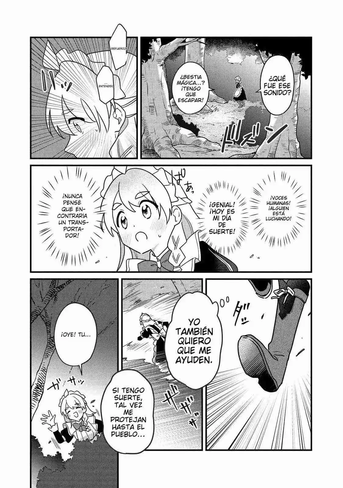MAIDES MAID, JIGOKU NO SENJO NI TENSO SARERU. KOYU NO GOMI SHUSHU MAHO DE, SAIJAKU CLASS NO MAMA JINRUI SAIKYO NI. MAID ATTACKS IN DESTINY capítulo 1 página 26