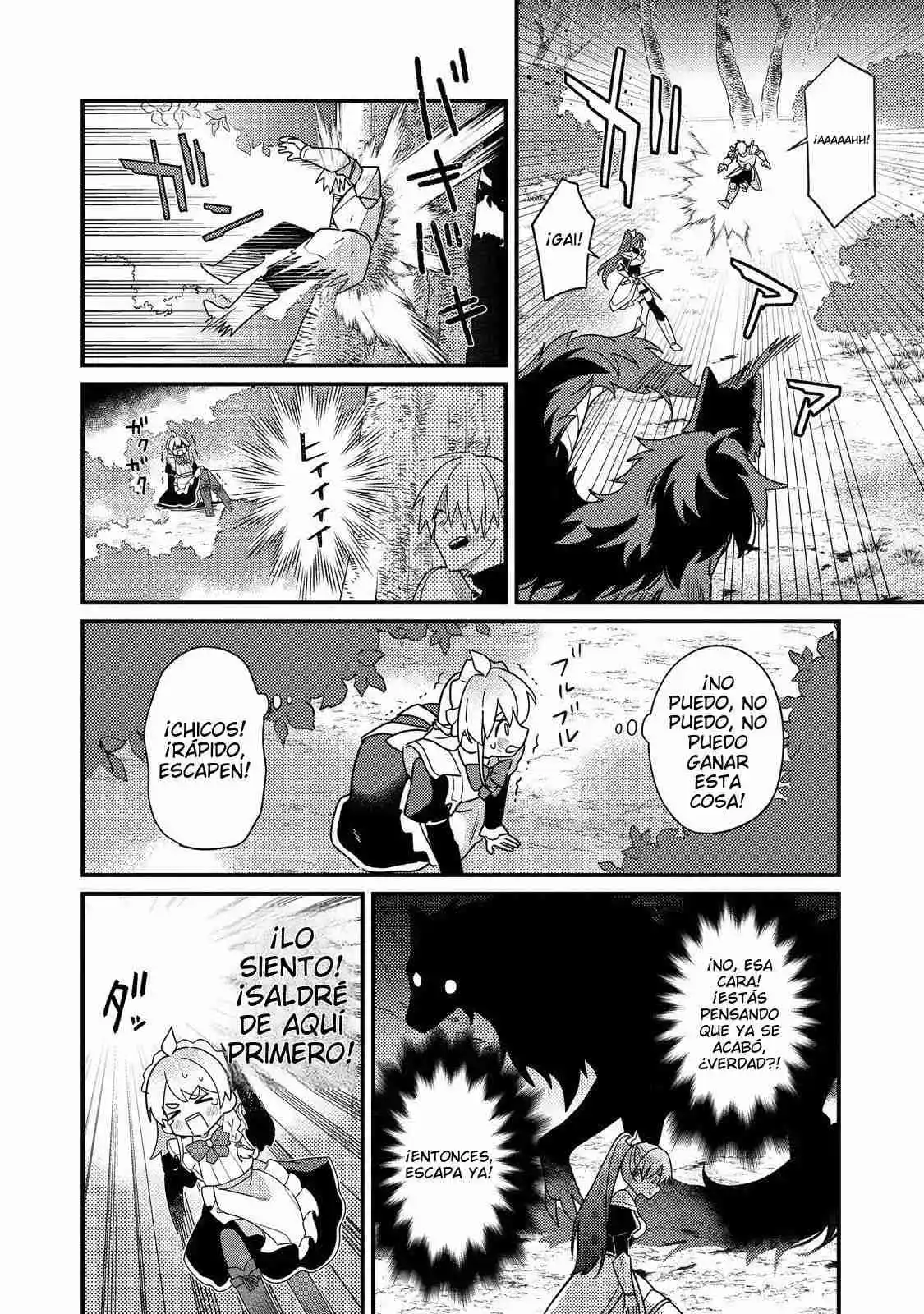 MAIDES MAID, JIGOKU NO SENJO NI TENSO SARERU. KOYU NO GOMI SHUSHU MAHO DE, SAIJAKU CLASS NO MAMA JINRUI SAIKYO NI. MAID ATTACKS IN DESTINY capítulo 1 página 30
