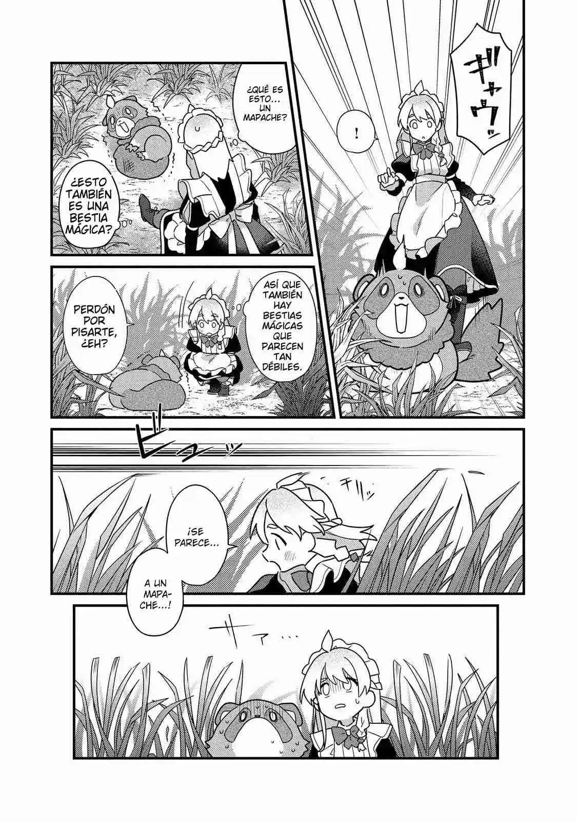 MAIDES MAID, JIGOKU NO SENJO NI TENSO SARERU. KOYU NO GOMI SHUSHU MAHO DE, SAIJAKU CLASS NO MAMA JINRUI SAIKYO NI. MAID ATTACKS IN DESTINY capítulo 1 página 32