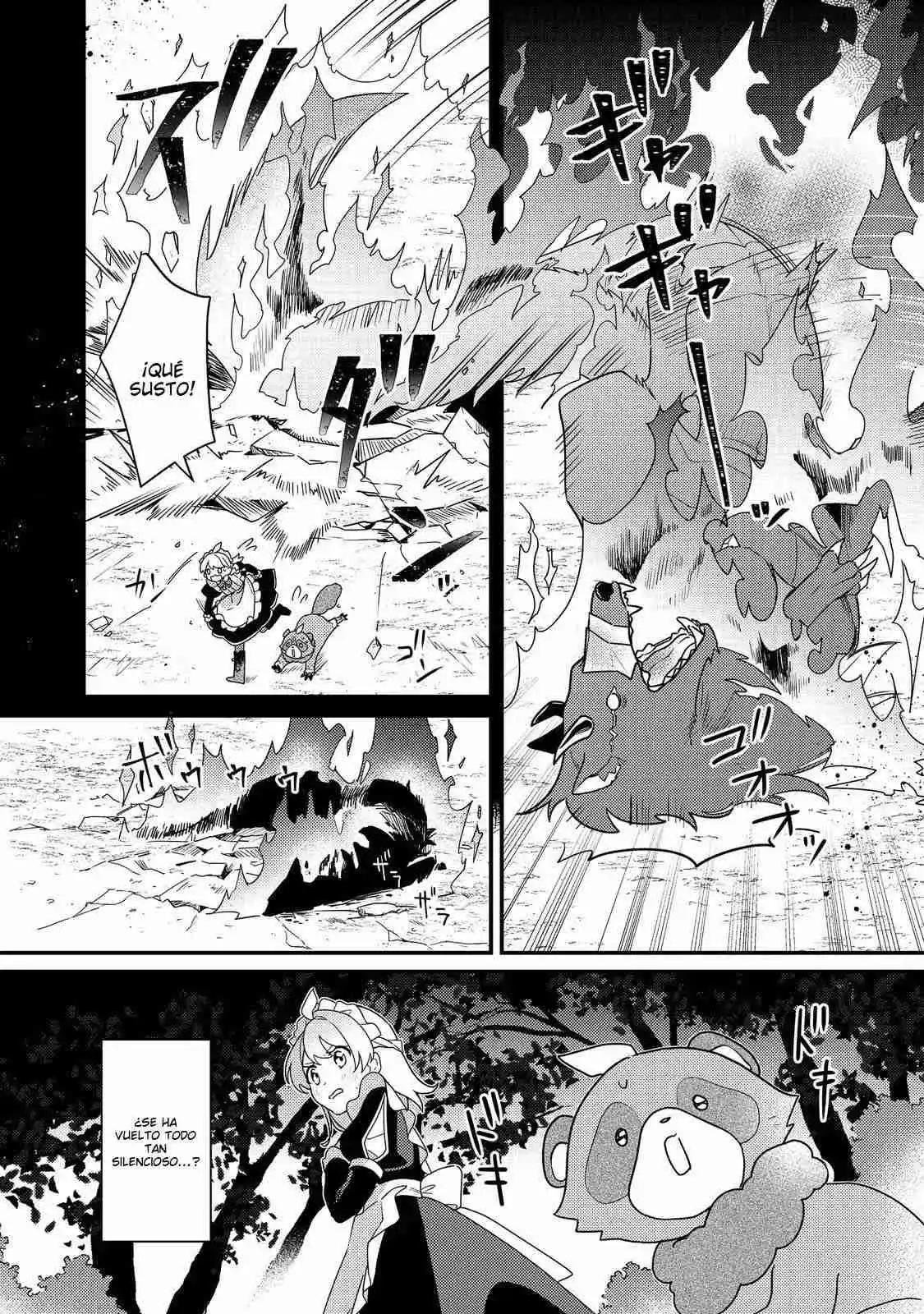 MAIDES MAID, JIGOKU NO SENJO NI TENSO SARERU. KOYU NO GOMI SHUSHU MAHO DE, SAIJAKU CLASS NO MAMA JINRUI SAIKYO NI. MAID ATTACKS IN DESTINY capítulo 2 página 4