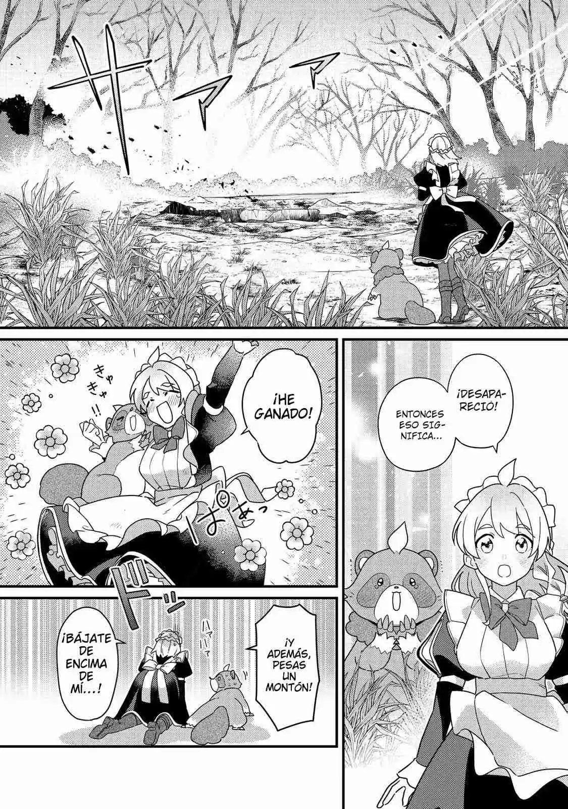 MAIDES MAID, JIGOKU NO SENJO NI TENSO SARERU. KOYU NO GOMI SHUSHU MAHO DE, SAIJAKU CLASS NO MAMA JINRUI SAIKYO NI. MAID ATTACKS IN DESTINY capítulo 2 página 5