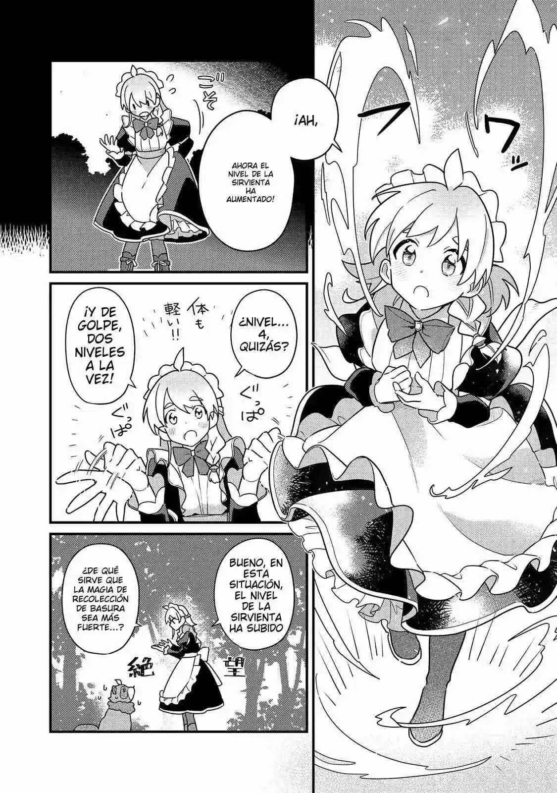 MAIDES MAID, JIGOKU NO SENJO NI TENSO SARERU. KOYU NO GOMI SHUSHU MAHO DE, SAIJAKU CLASS NO MAMA JINRUI SAIKYO NI. MAID ATTACKS IN DESTINY capítulo 2 página 7