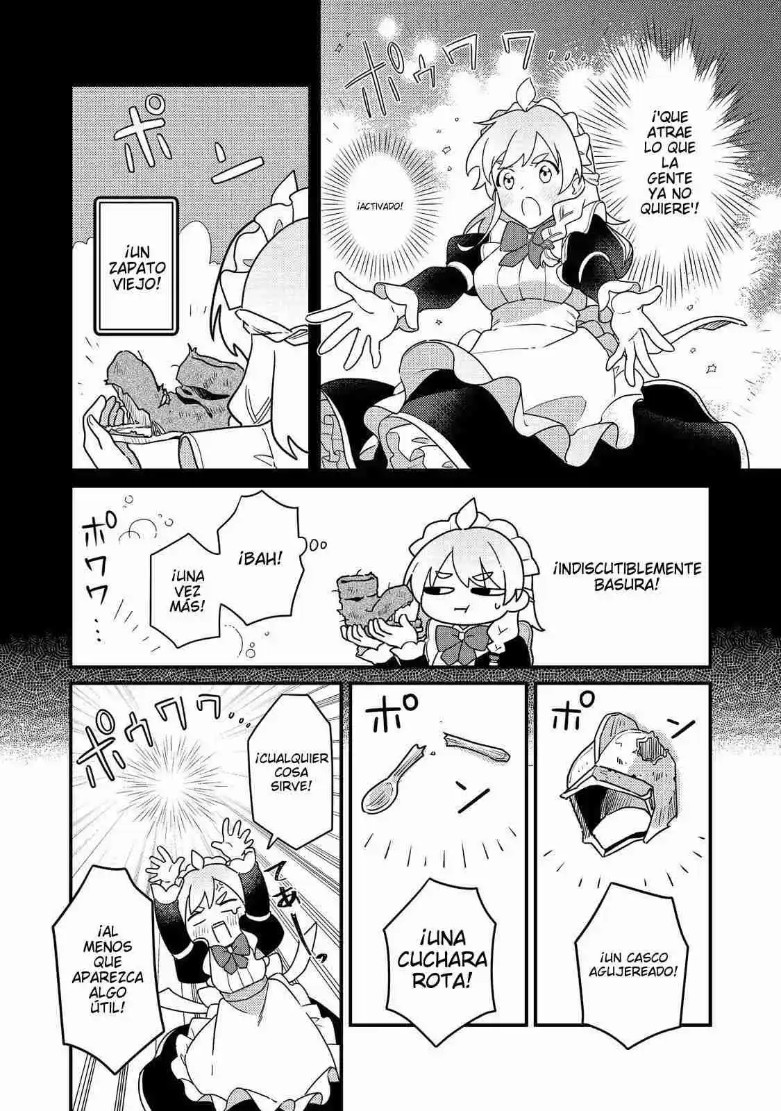 MAIDES MAID, JIGOKU NO SENJO NI TENSO SARERU. KOYU NO GOMI SHUSHU MAHO DE, SAIJAKU CLASS NO MAMA JINRUI SAIKYO NI. MAID ATTACKS IN DESTINY capítulo 2 página 9