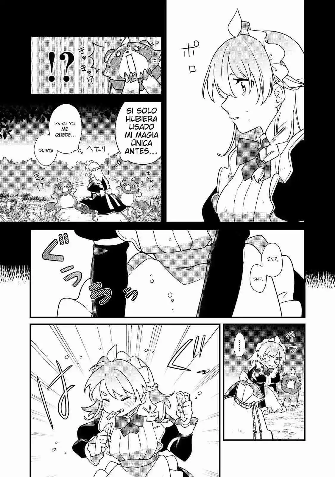 MAIDES MAID, JIGOKU NO SENJO NI TENSO SARERU. KOYU NO GOMI SHUSHU MAHO DE, SAIJAKU CLASS NO MAMA JINRUI SAIKYO NI. MAID ATTACKS IN DESTINY capítulo 2 página 13
