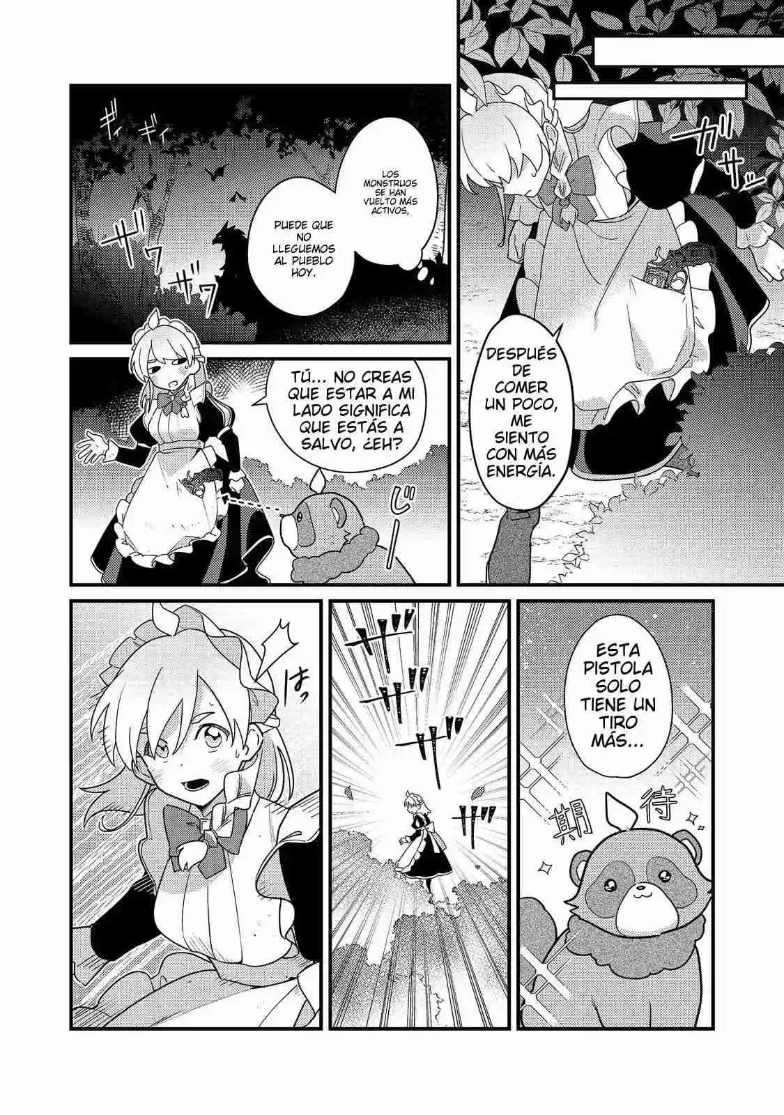 MAIDES MAID, JIGOKU NO SENJO NI TENSO SARERU. KOYU NO GOMI SHUSHU MAHO DE, SAIJAKU CLASS NO MAMA JINRUI SAIKYO NI. MAID ATTACKS IN DESTINY capítulo 2 página 15