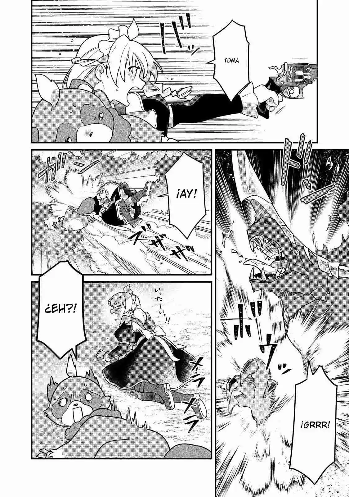 MAIDES MAID, JIGOKU NO SENJO NI TENSO SARERU. KOYU NO GOMI SHUSHU MAHO DE, SAIJAKU CLASS NO MAMA JINRUI SAIKYO NI. MAID ATTACKS IN DESTINY capítulo 2 página 17