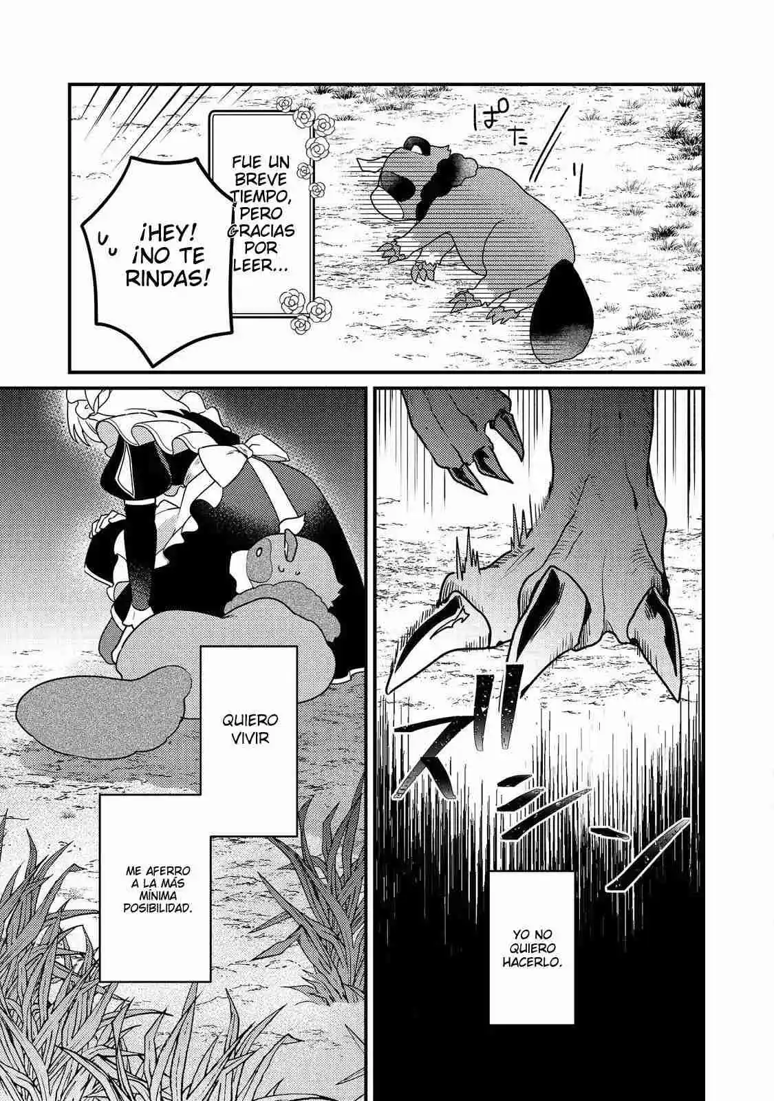 MAIDES MAID, JIGOKU NO SENJO NI TENSO SARERU. KOYU NO GOMI SHUSHU MAHO DE, SAIJAKU CLASS NO MAMA JINRUI SAIKYO NI. MAID ATTACKS IN DESTINY capítulo 2 página 20