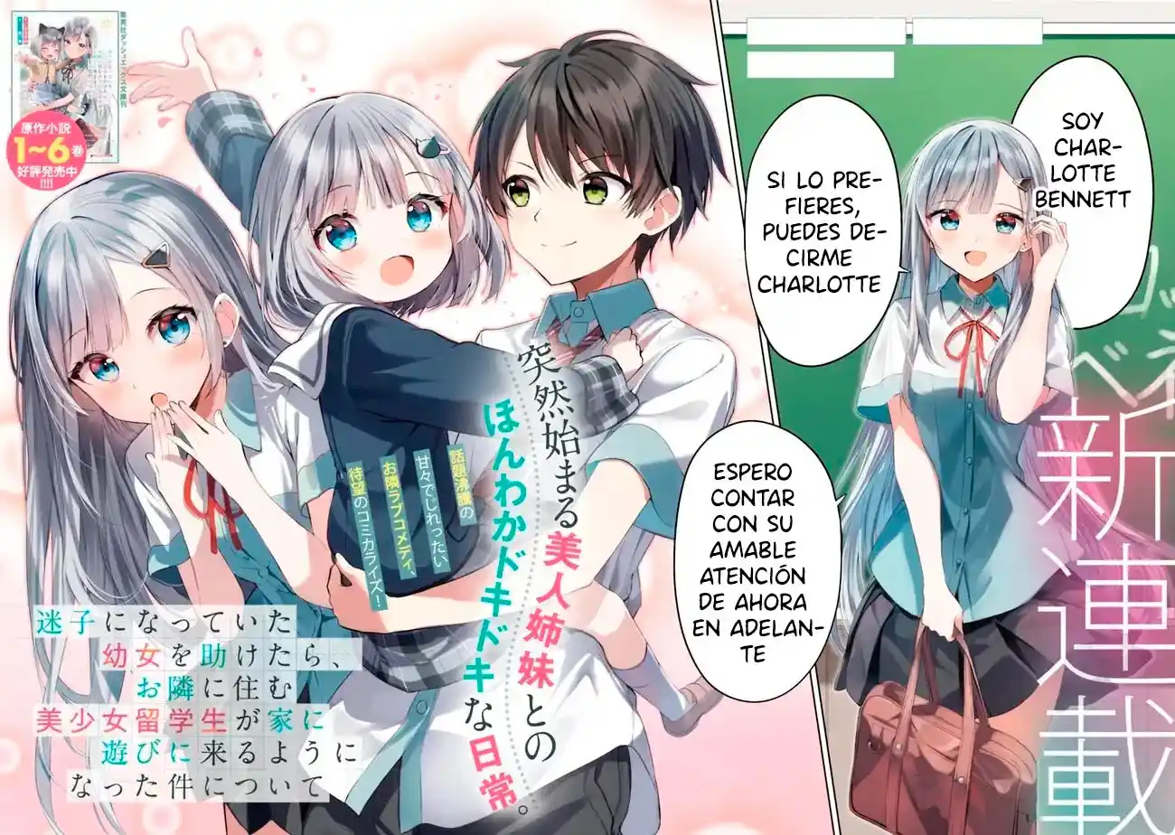 Maigo Ni Natteita Youjo Wo Tasuketara, Otonari Ni Sumu Bishoujo Ryuugakusei Ga Ie Ni Asobi Ni Kuru You Ni Natta Ken Nitsuite capítulo 1 página 6