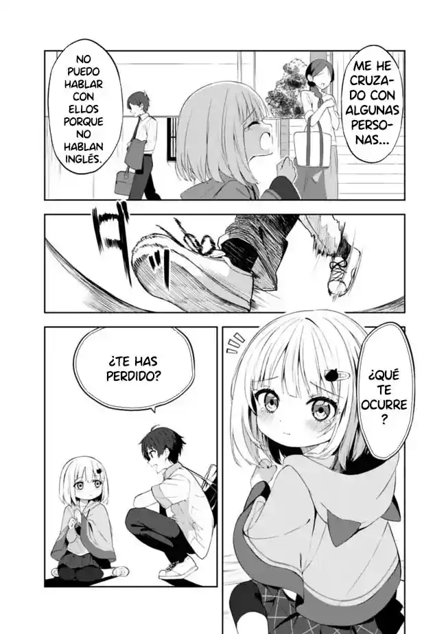 Maigo Ni Natteita Youjo Wo Tasuketara, Otonari Ni Sumu Bishoujo Ryuugakusei Ga Ie Ni Asobi Ni Kuru You Ni Natta Ken Nitsuite capítulo 1 página 31