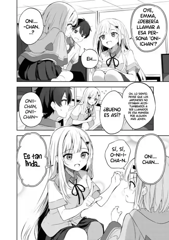 Maigo Ni Natteita Youjo Wo Tasuketara, Otonari Ni Sumu Bishoujo Ryuugakusei Ga Ie Ni Asobi Ni Kuru You Ni Natta Ken Nitsuite capítulo 1 página 51