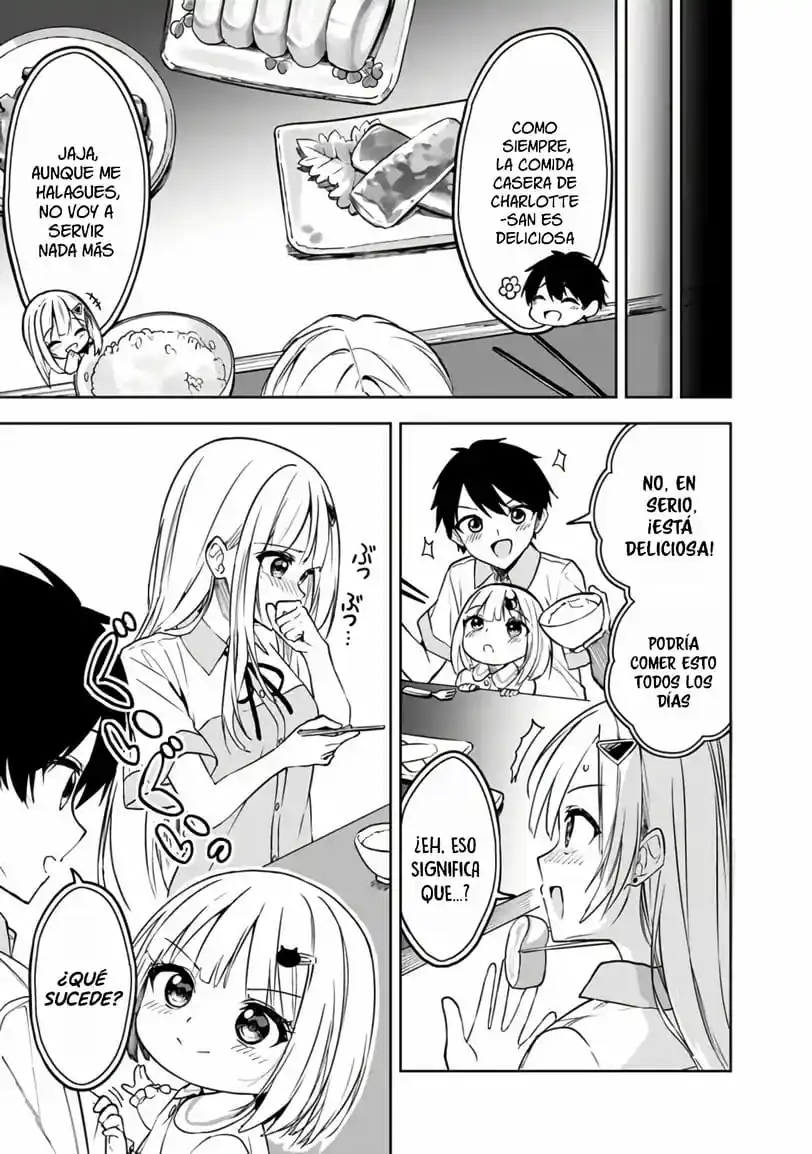 Maigo Ni Natteita Youjo Wo Tasuketara, Otonari Ni Sumu Bishoujo Ryuugakusei Ga Ie Ni Asobi Ni Kuru You Ni Natta Ken Nitsuite capítulo 11 página 12