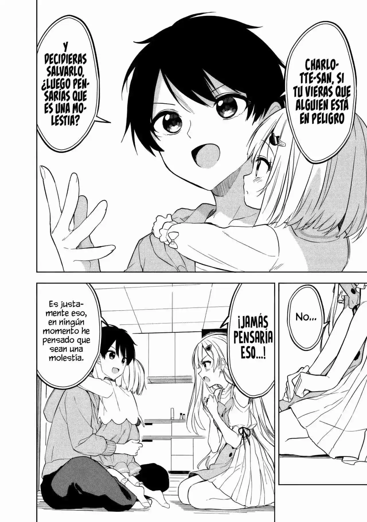Maigo Ni Natteita Youjo Wo Tasuketara, Otonari Ni Sumu Bishoujo Ryuugakusei Ga Ie Ni Asobi Ni Kuru You Ni Natta Ken Nitsuite capítulo 12 página 7