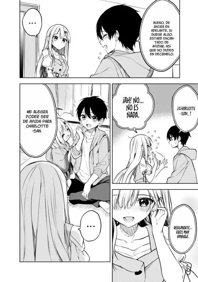 Maigo Ni Natteita Youjo Wo Tasuketara, Otonari Ni Sumu Bishoujo Ryuugakusei Ga Ie Ni Asobi Ni Kuru You Ni Natta Ken Nitsuite capítulo 14 página 22