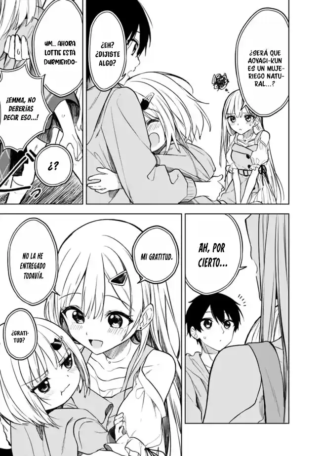 Maigo Ni Natteita Youjo Wo Tasuketara, Otonari Ni Sumu Bishoujo Ryuugakusei Ga Ie Ni Asobi Ni Kuru You Ni Natta Ken Nitsuite capítulo 14 página 23