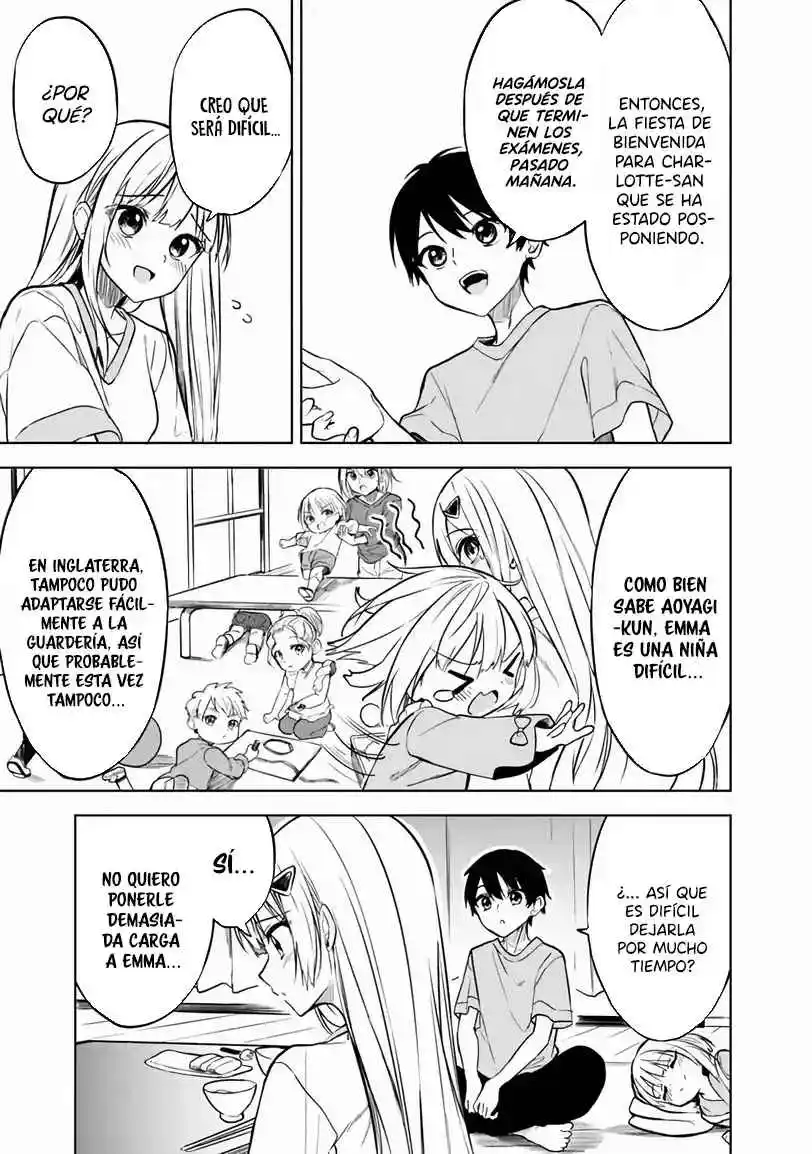 Maigo Ni Natteita Youjo Wo Tasuketara, Otonari Ni Sumu Bishoujo Ryuugakusei Ga Ie Ni Asobi Ni Kuru You Ni Natta Ken Nitsuite capítulo 15 página 7