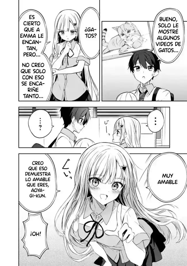 Maigo Ni Natteita Youjo Wo Tasuketara, Otonari Ni Sumu Bishoujo Ryuugakusei Ga Ie Ni Asobi Ni Kuru You Ni Natta Ken Nitsuite capítulo 2 página 17
